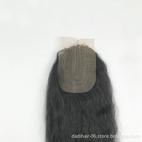 Hot sale Adorable full hair pack with free closure,yaki straight synthetic hair extensions wet wavy 4pcs 20"22"24"